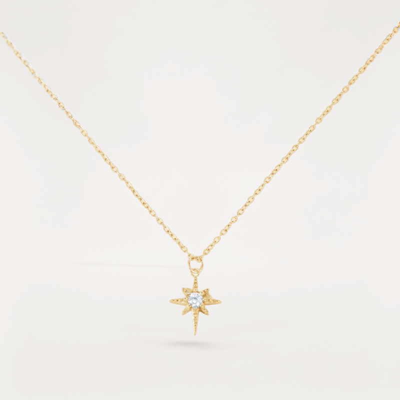 Starburst Charm Necklace