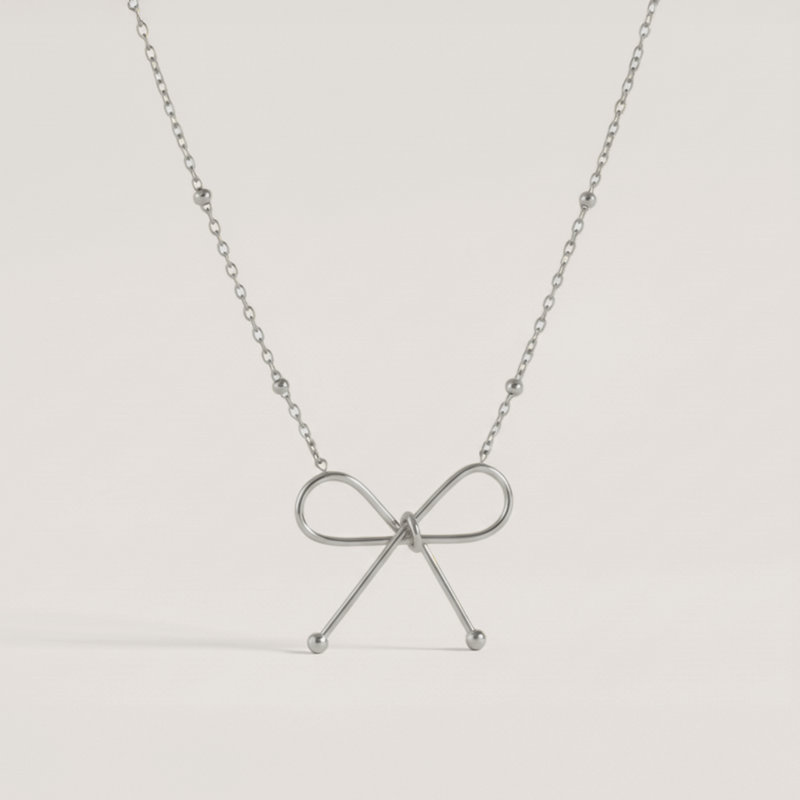 Bow Necklace