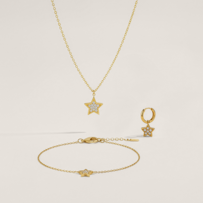 Sparkle Star Set of 3