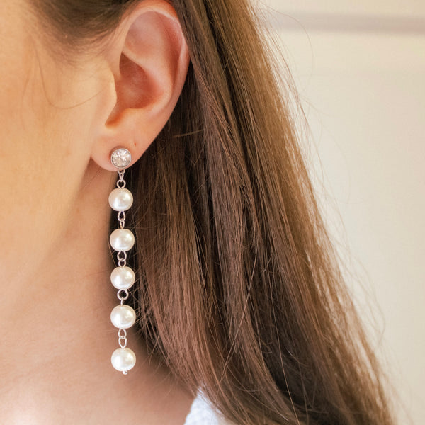 Pearl Drop Hypoallergenic Earrings