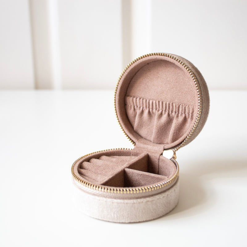 Luxe Jewellery Case - Small Round