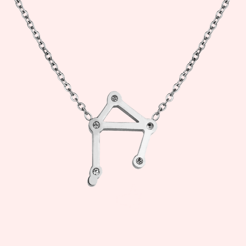 Libra Zodiac Constellation Hypoallergenic Necklace Solace