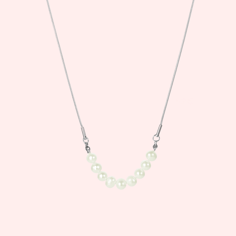 Opulent Pearl Hypoallergenic Necklace