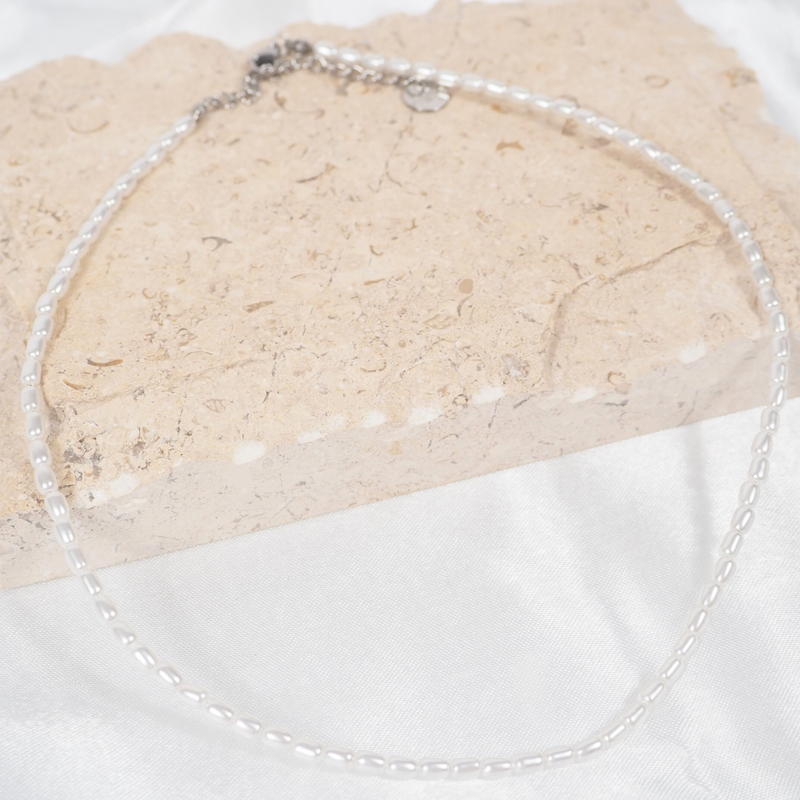 Dainty Pearl Hypoallergenic Necklace