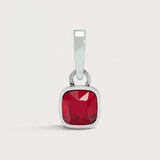 Cushion Birthstone Charm