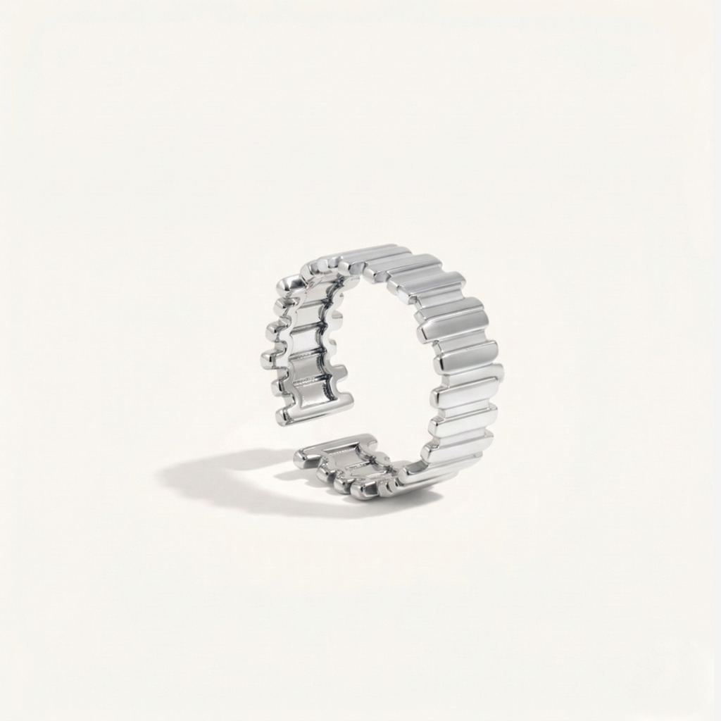 Adjustable Textured Ring