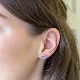 Sparkle Leaf Hypoallergenic Earrings