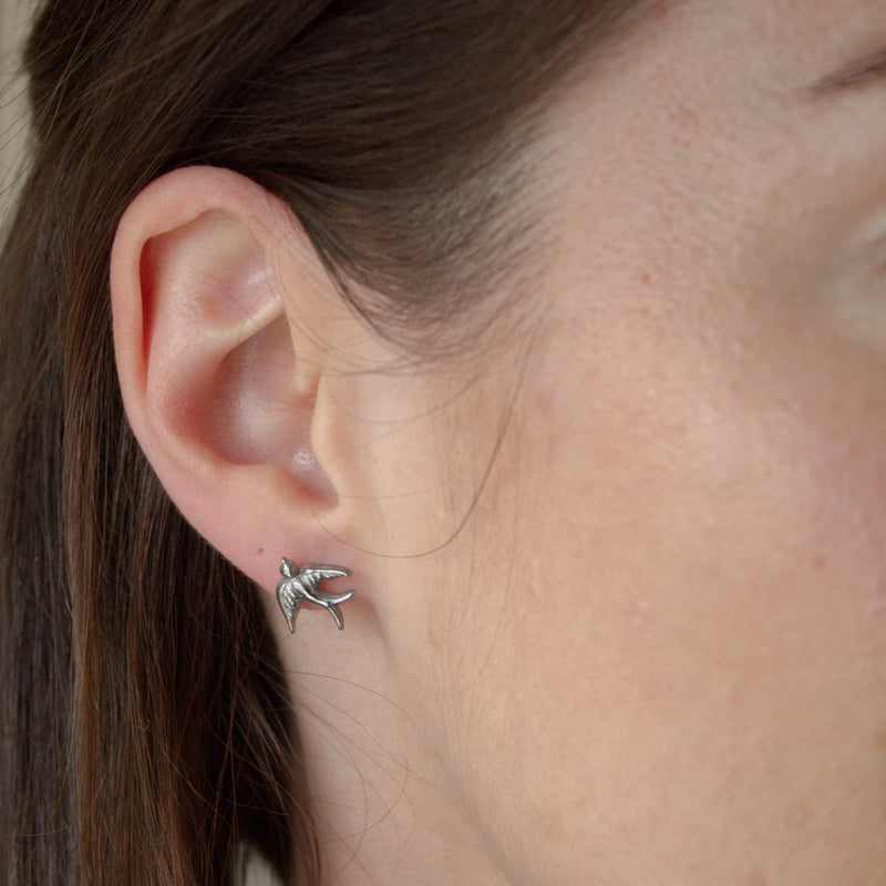 Swallow Hypoallergenic Earrings