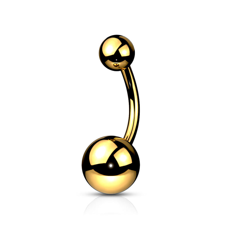 Titanium Ball Belly Bar