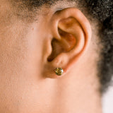 Smoky Quartz Swarovski Crystal Hypoallergenic Earrings