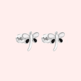 Dainty Dragon Fly Flat Back Earrings