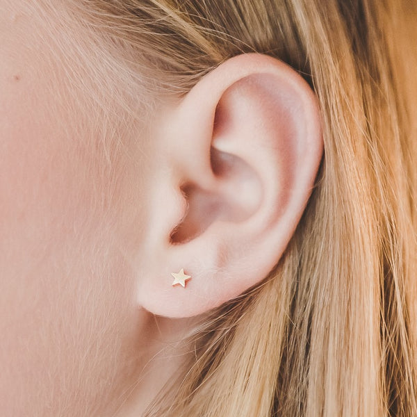 Mini Star Hypoallergenic Earrings