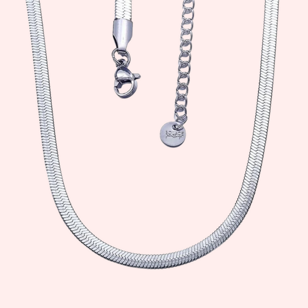 Flat Snake Chain Hypoallergenic Necklace