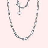 Paperclip Chain Hypoallergenic Necklace