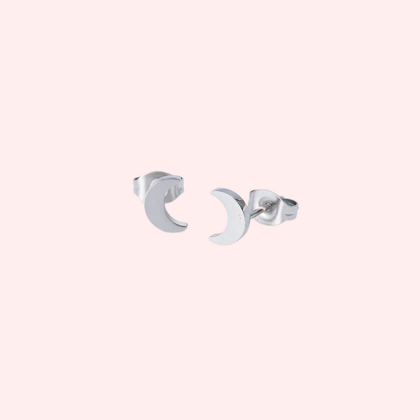 Mini Moon Hypoallergenic Earrings