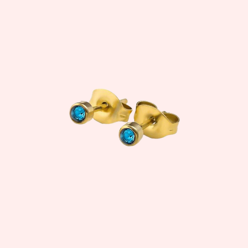 Hypoallergenic stud earring set discount