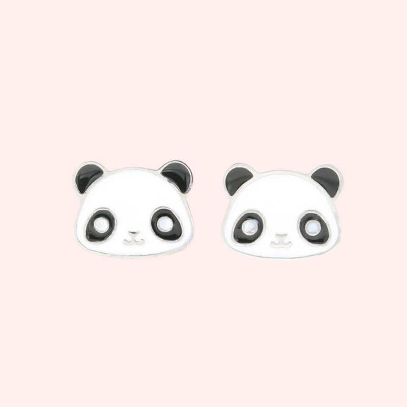 Panda Stud Hypoallergenic Earrings