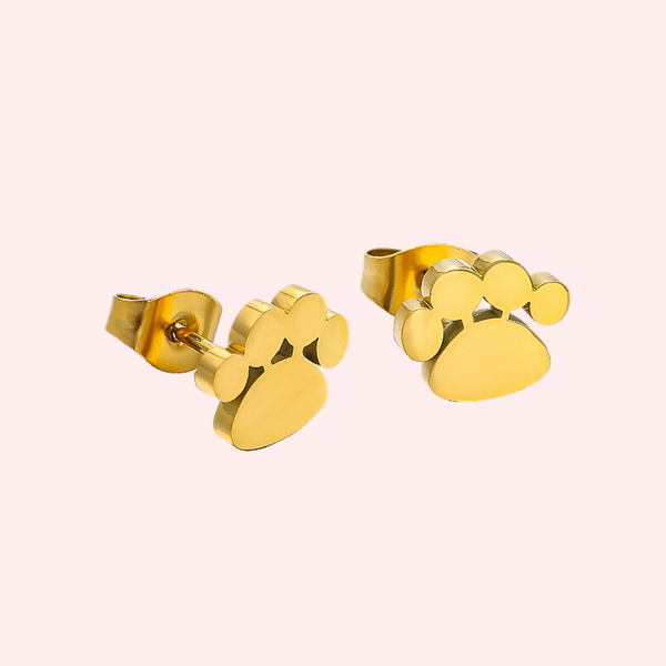 Paw print 2025 cartilage earrings