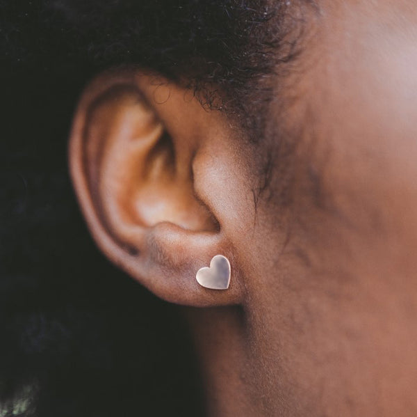 Love Heart Hypoallergenic Earrings