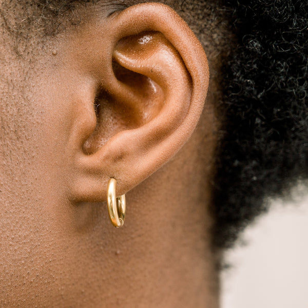 Chunky 1.5cm Hypoallergenic Hoop Earrings