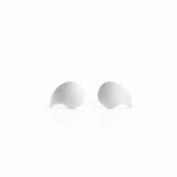 Drop Shape Titanium Hypoallergenic Stud Earrings