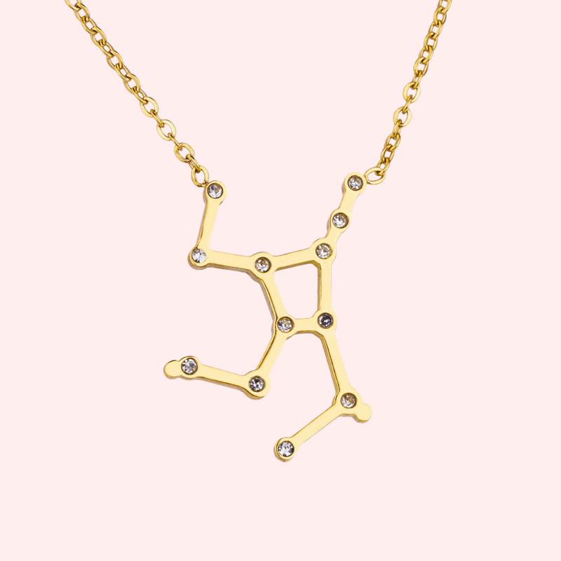 Zodiac Constellation Hypoallergenic Necklace