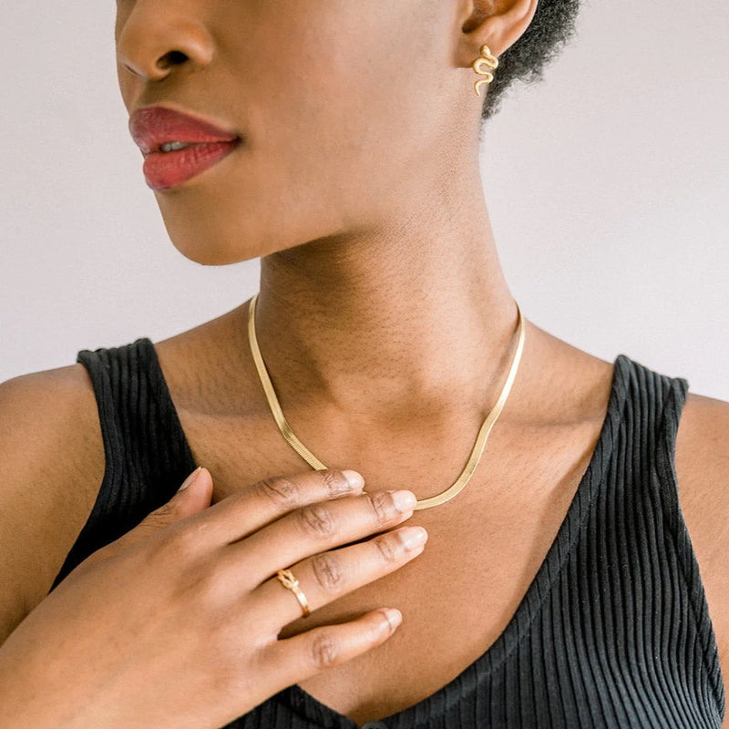 Snake chain 2025 with pendant