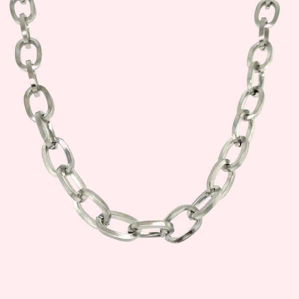 Contemporary silver necklace - Silver Coast Jewellery