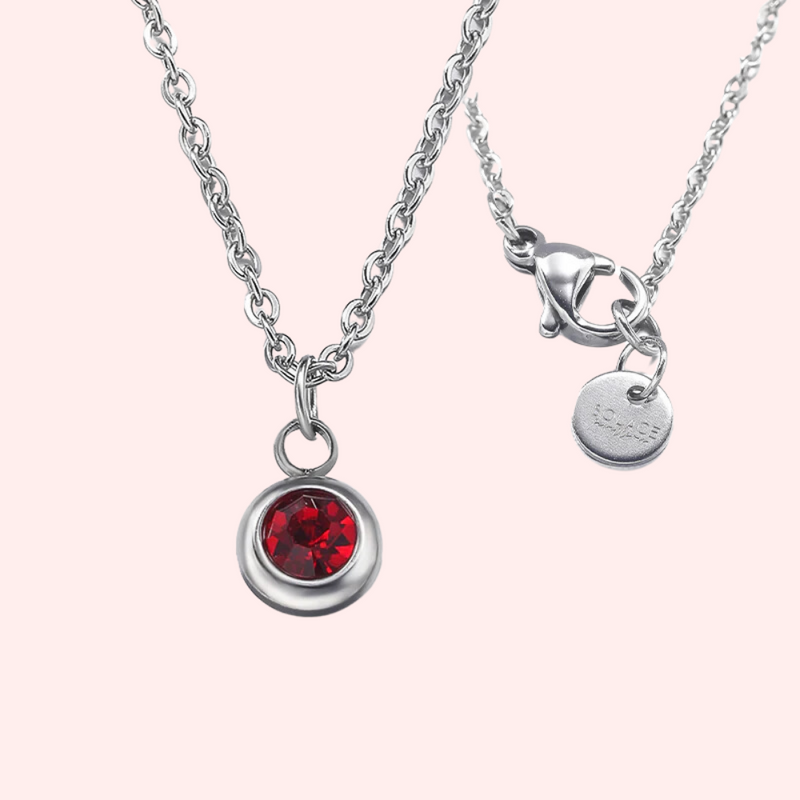 Birthstone Hypoallergenic Necklace