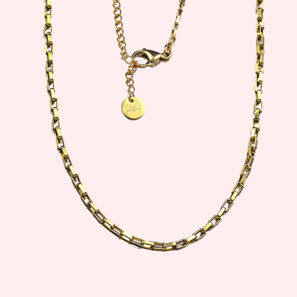 Open Box Chain Hypoallergenic Necklace