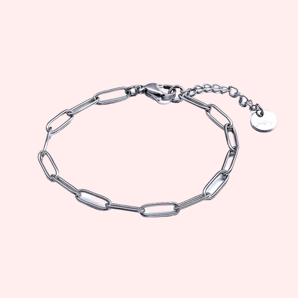 Paperclip Chain Hypoallergenic Bracelet Solace Jewellery Ltd