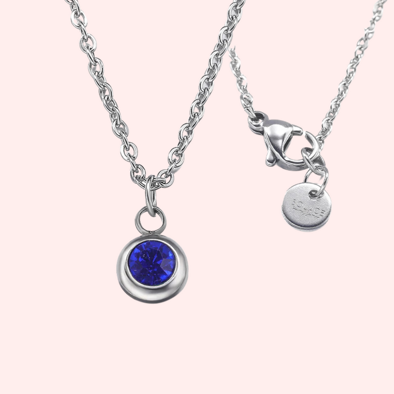 Diamond 2025 birthstone necklaces